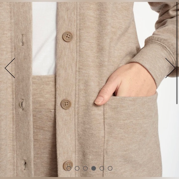 NEW SPLENDID - Long Fleece Cardigan - Picture 8 of 13